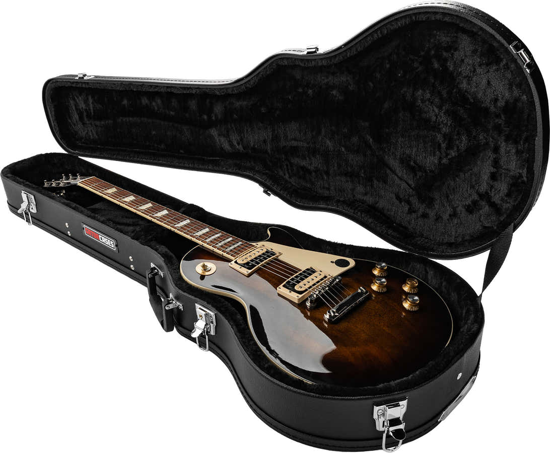 Estojo Les Paul em Madeira - GWE