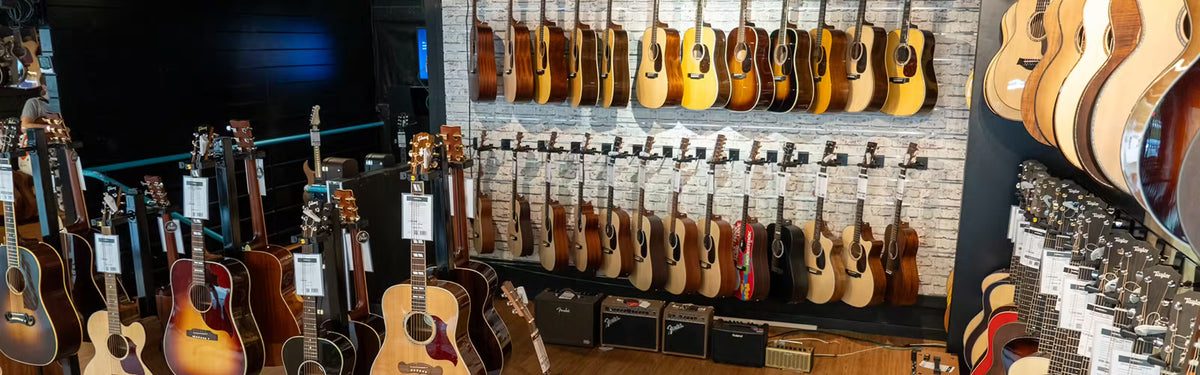 Guitarras e Baterias Eletrónicas