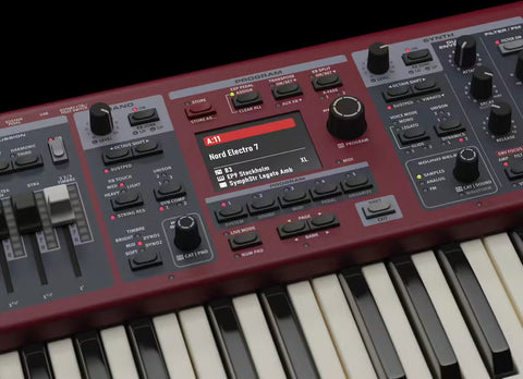 Nord Electro 7 HP: o teclado de palco definitivo para atuações ao vivo