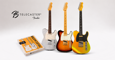 Fender oferece um livro de colecionador na compra de uma Telecaster do 75.º aniversário