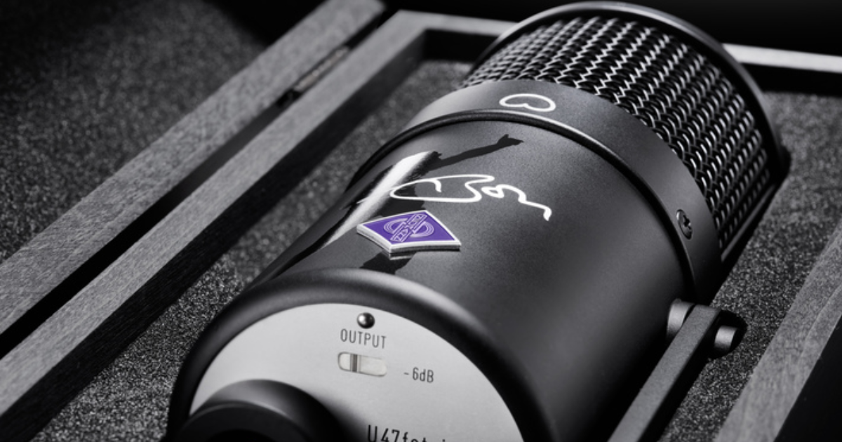U 47 FET Bon Scott Edition : Neumann rend hommage à la voix d&rsquo;AC/DC