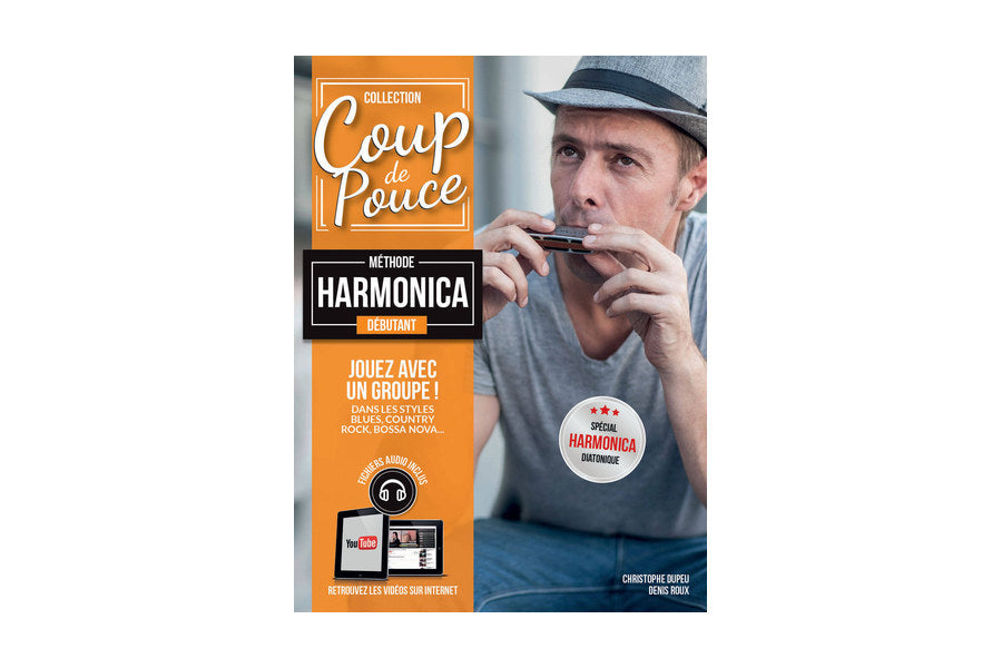 metodos e partituras de harmonica