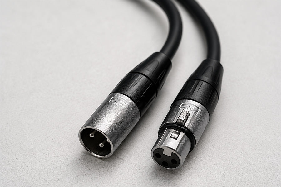 cabos de microfone xlr