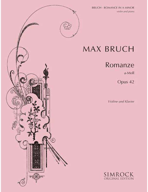 BRUCH MAX - ROMANCE IN A MINOR OP.42 - VIOLIN (VIOLA) AND ORCHESTRA