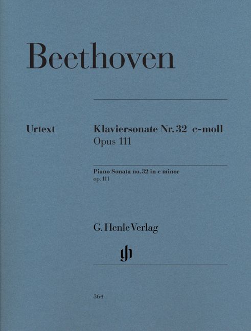 Beethoven L.V. - Piano Sonata No. 32 C Minor Op. 111