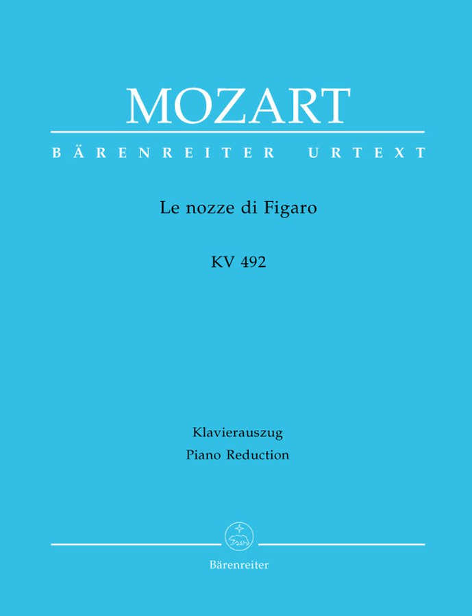 Mozart W.A. - Les Noces De Figaro Kv 492 - Chant & Piano