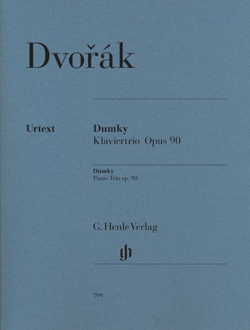 Dvorak A. - Dumky – Trio For Piano Violin And Violoncello Op. 9