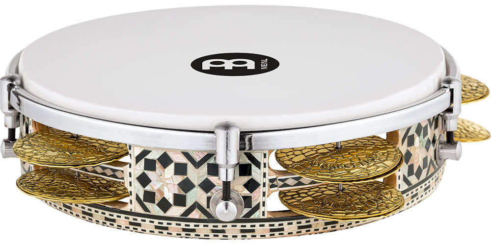 Meinl PERCUSSION 8 3/4 ARTISAN EDITION RIQ DRUM WHITE PEARL MOSAIC ROYALE - AERIQ1