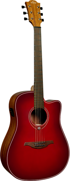 Tramontane Special T-Red-DCE Dreadnought Ctw Vermelho Burst