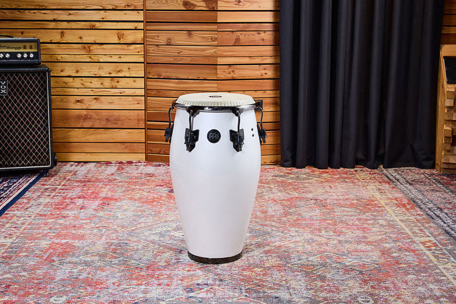 Artist Series Roberto Serrano Tumba 12 1/2" /REMO® Fiberskyn Heads - Pearl White