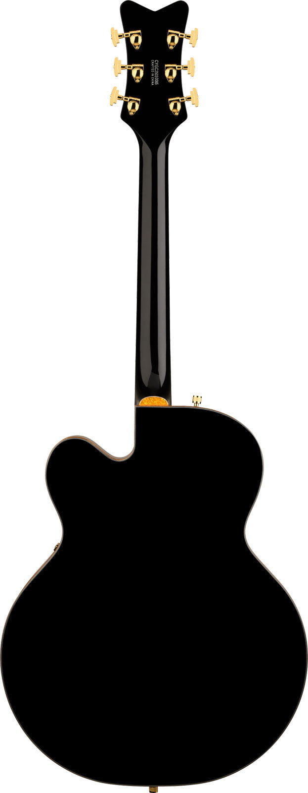 Synchromatic Falcon de corpo oco Single-Cut com Bigsby EBO Preto