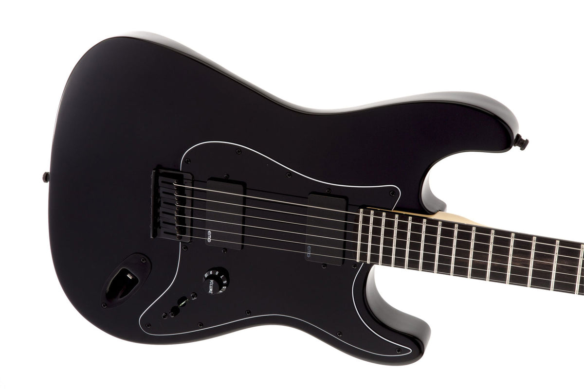 Stratocaster de assinatura Jim Root Ebo Preto mate