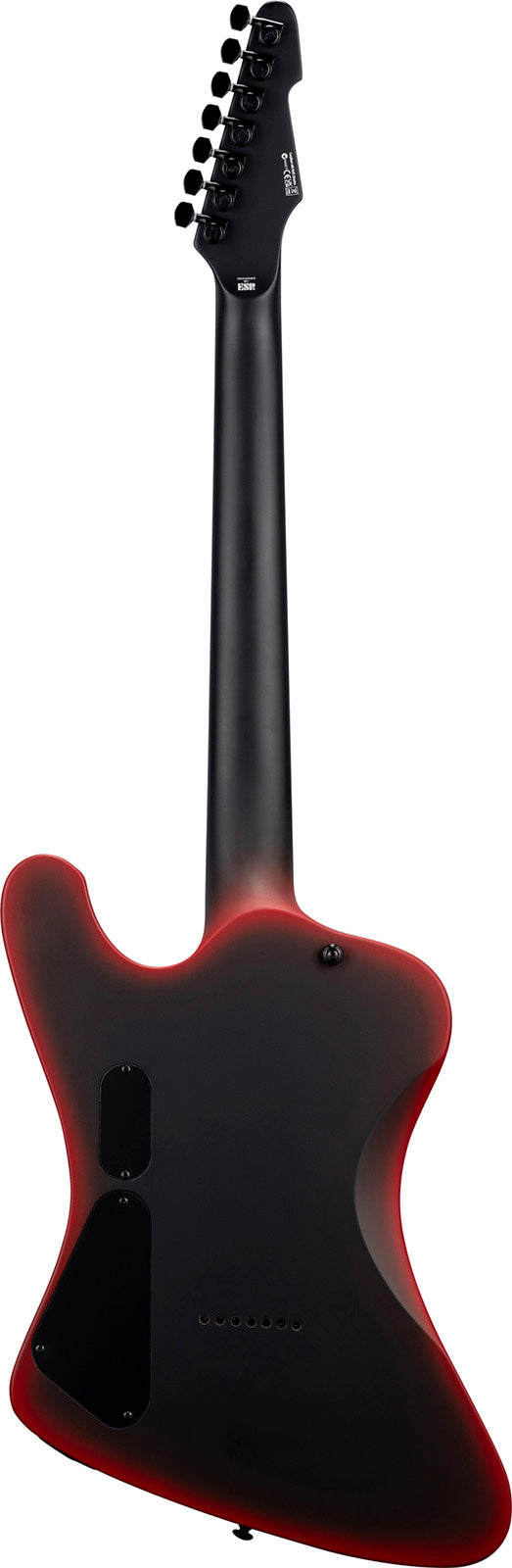 PHX-7 Barítono Metal preto Burst vermelho Acetinado