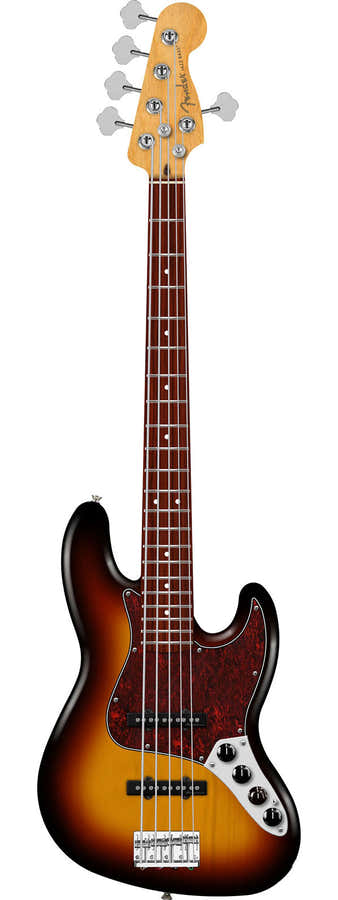 Jazz Bass V Active Player II Modified RW Sunburst de 3 tons