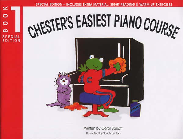 CAROL BARRATT - CHESTER'S EASIEST PIANO COURSE BOOK 1 - BK. 1 - PIANO SOLO