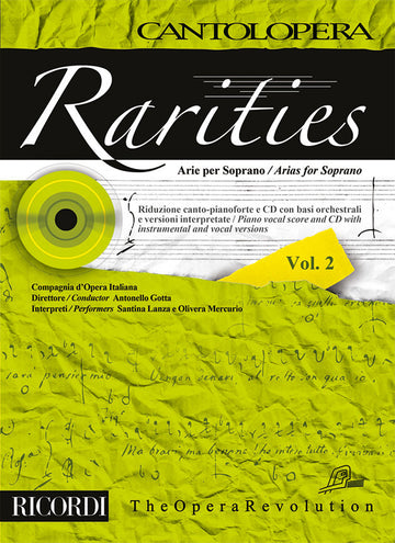 Cantolopera: Rarities - Arie Per Soprano Vol. 2