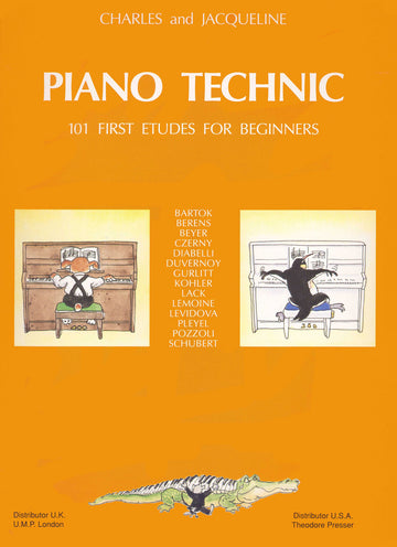 Herve C./ Pouillard J. - Piano Technic - 101 Studies For Beginners - Piano