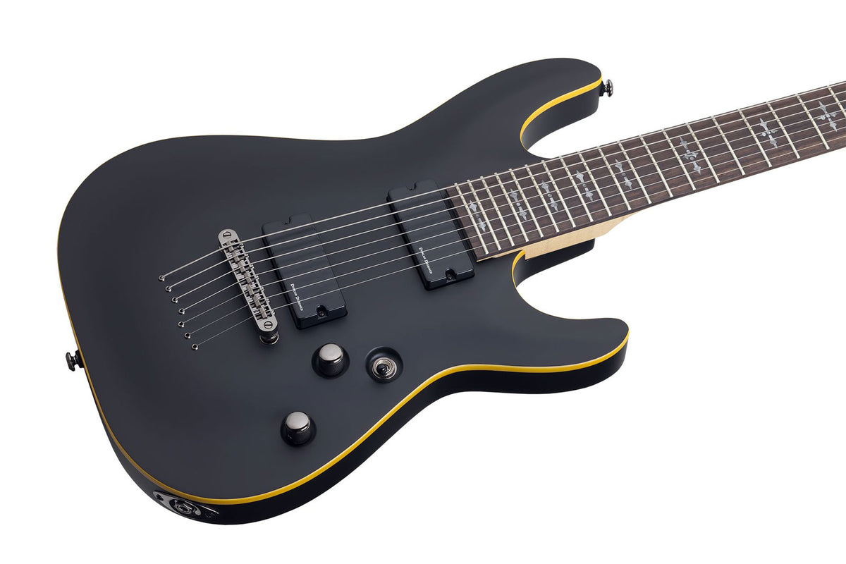 Demon 7 Preto acetinado envelhecido
