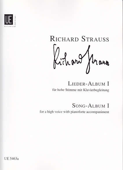 Strauss Richard - Lieder Vol 1 - Voix Hautes