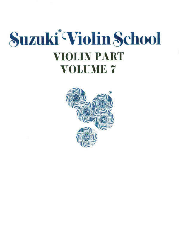 Suzuki Violin School Violin Part Vol.7 - Violon
