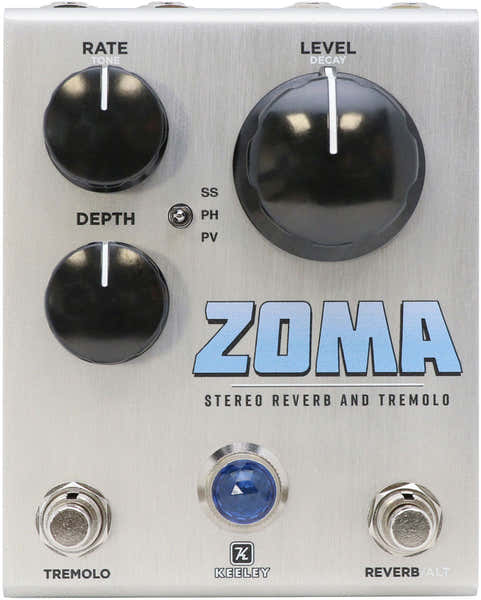Keeley Zoma Reverb estéreo Tremolo