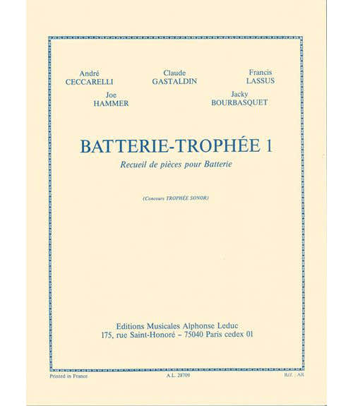 Batterie Trophee Vol.1