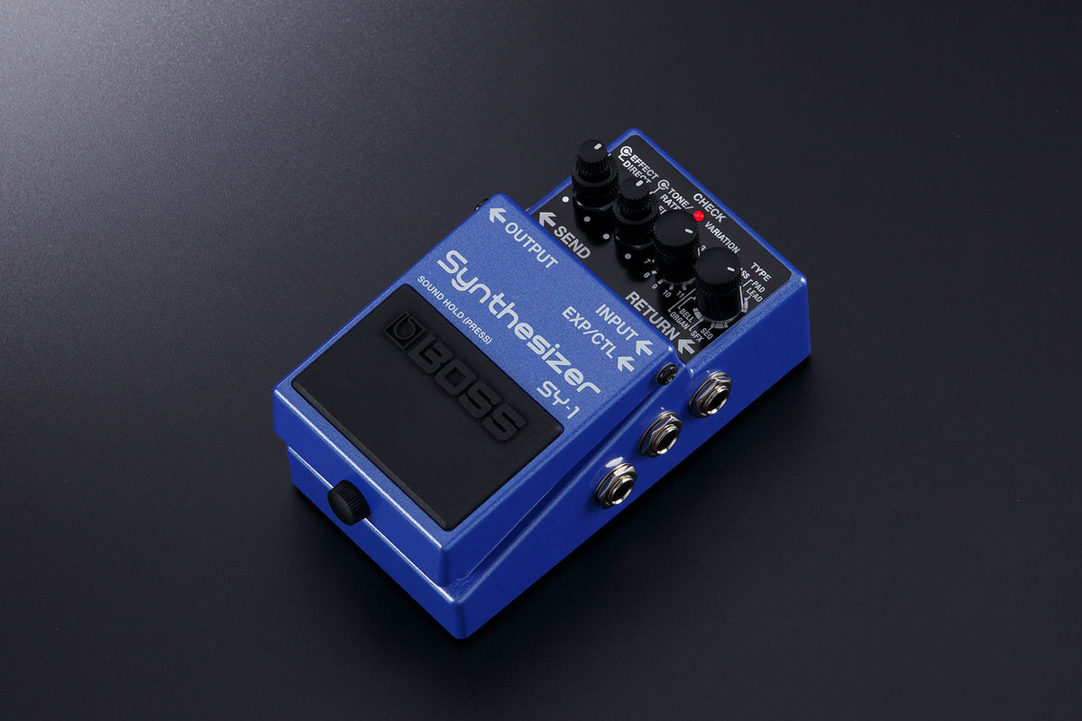SY-1 Sintetizador de guitarra compacto em pedal