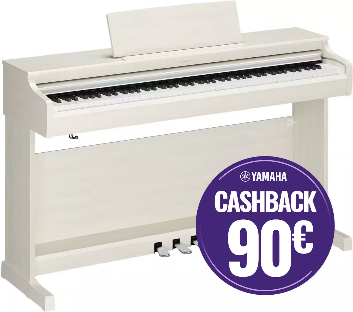 Yamaha YDP-166 White Birch