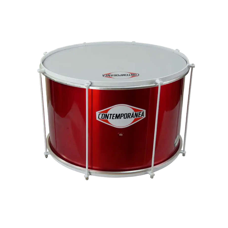 Surdo AXE 22" x 40cm - 8 Tirantes - Light - Edição Vermelha ALEGRIA
