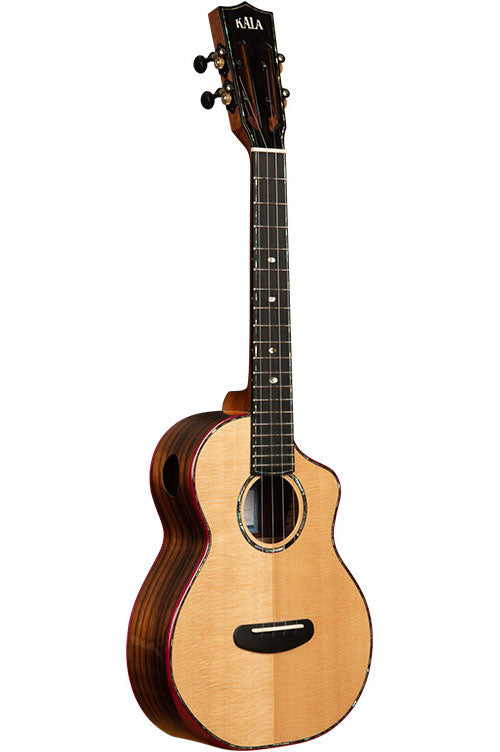 Contour Deluxe All Solid Gloss Spruce Rosewood Tenor CW + gigbag