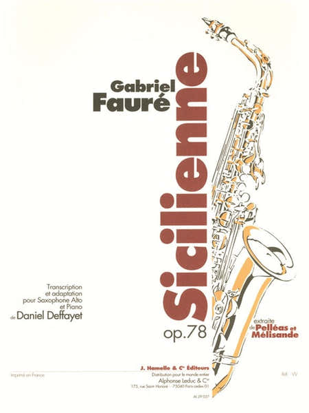 Sicilienne Op.78