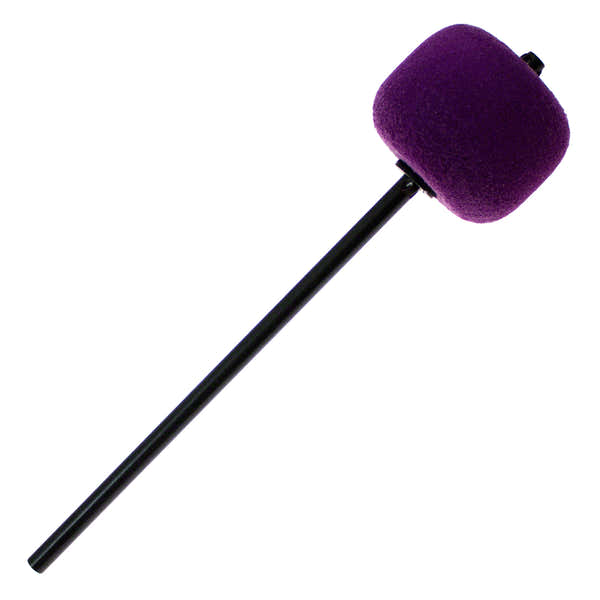 206CKP Batedor de pedal de bombo Feltro Roxo Haste Preta