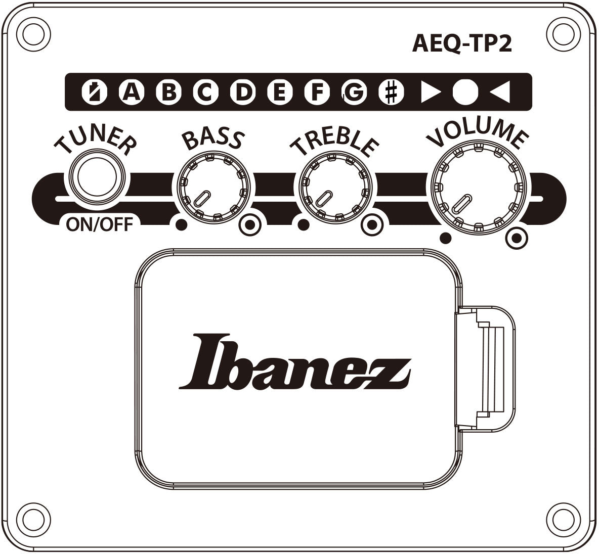AE170TBK Preto transparente