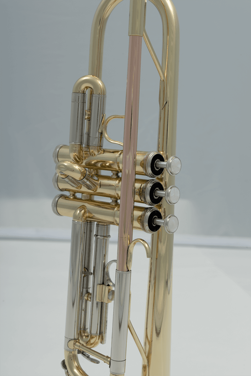 TP300 BB TROMPETE DE LATAO LACADO - TUBO DE CHUMBO DE LATAO ROSA NOSSA SELEO NOSSA SELEO