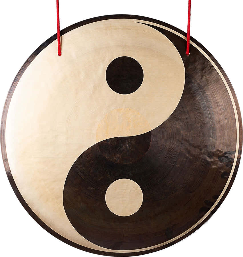 Wind Gong 28" Yin & Yang