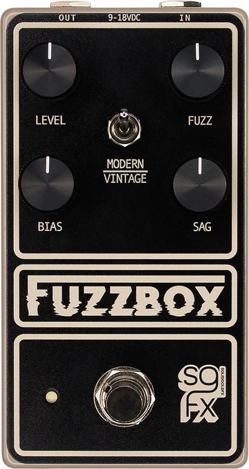 FUZZBOX Fuzz de silício ao estilo Tone Bender MK II