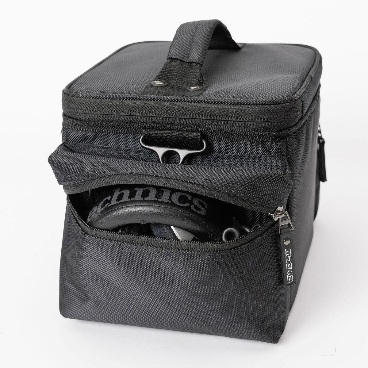 45 Bolsa para discos 100 Preto/bordeaux