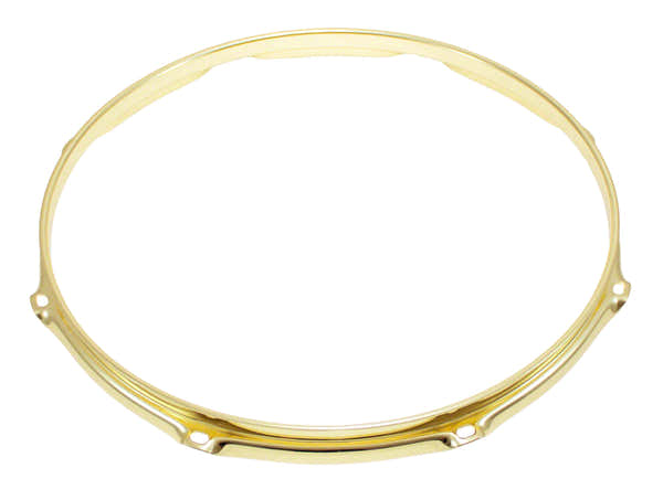 Sparedrum Aro de Bateria 12" 8 Tensores Dourado Super Triple Flange 2.3mm