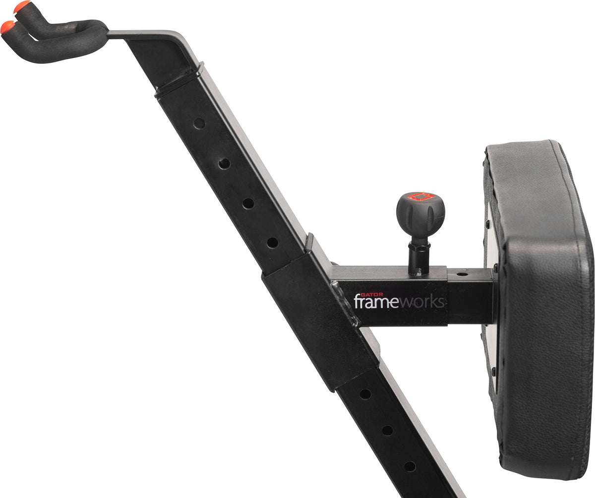 Banco Deluxe Regulável e Suporte para Guitarra
