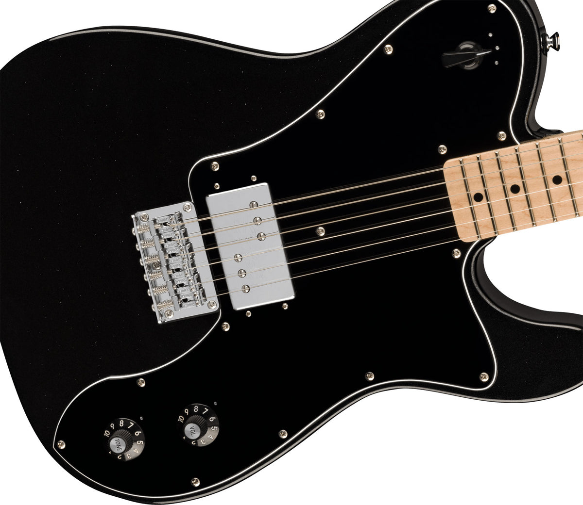 Esquire Dlx Paranormal Mn Preto metálico
