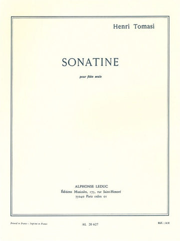 Sonatine For Solo Flute