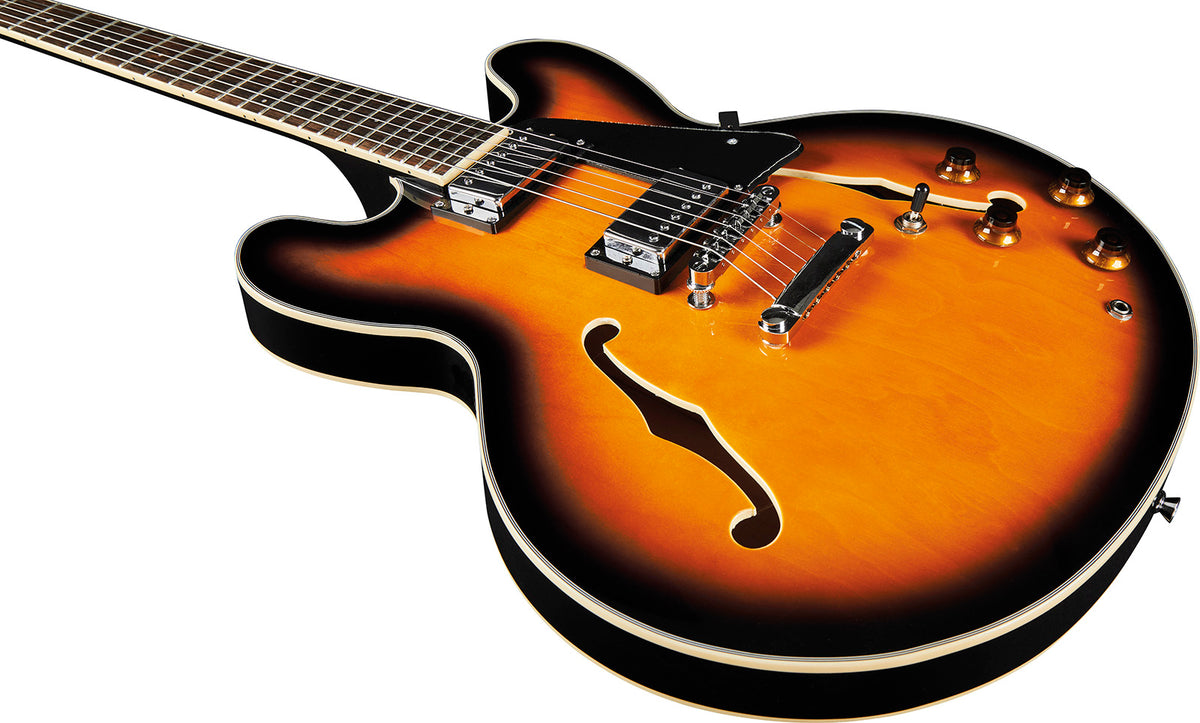 Type Hollowbody double cut Sunburst