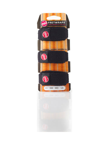 FretWraps Pack de 3 MTD Preto - Médio