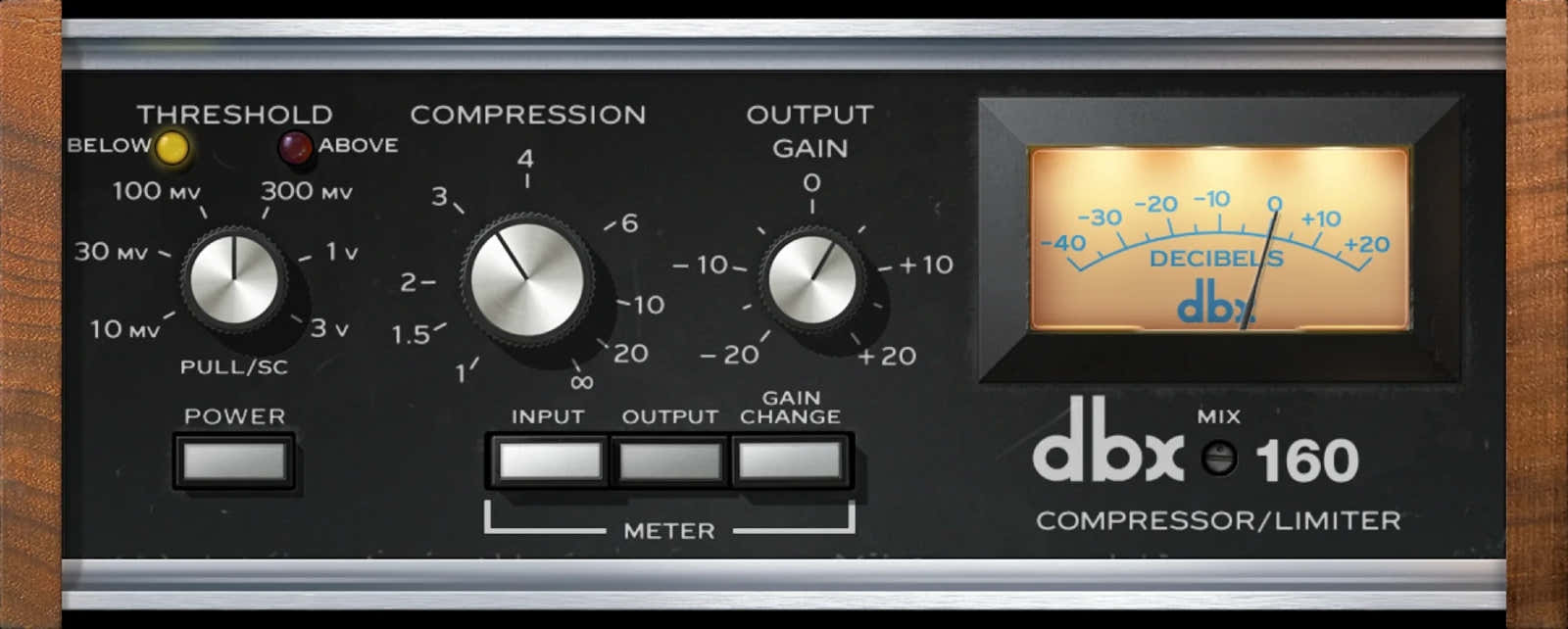 UAD DBX 160 Compressor / Limitador