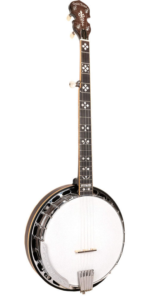 Gold Tone Banjo Leve Orange Blossom 5 Cordas