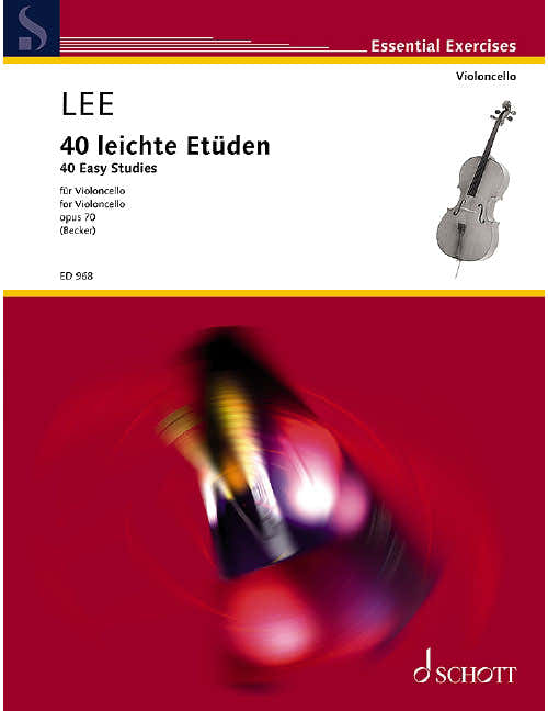 Lee - 40 Easy Studies Op. 70 - Violoncelle