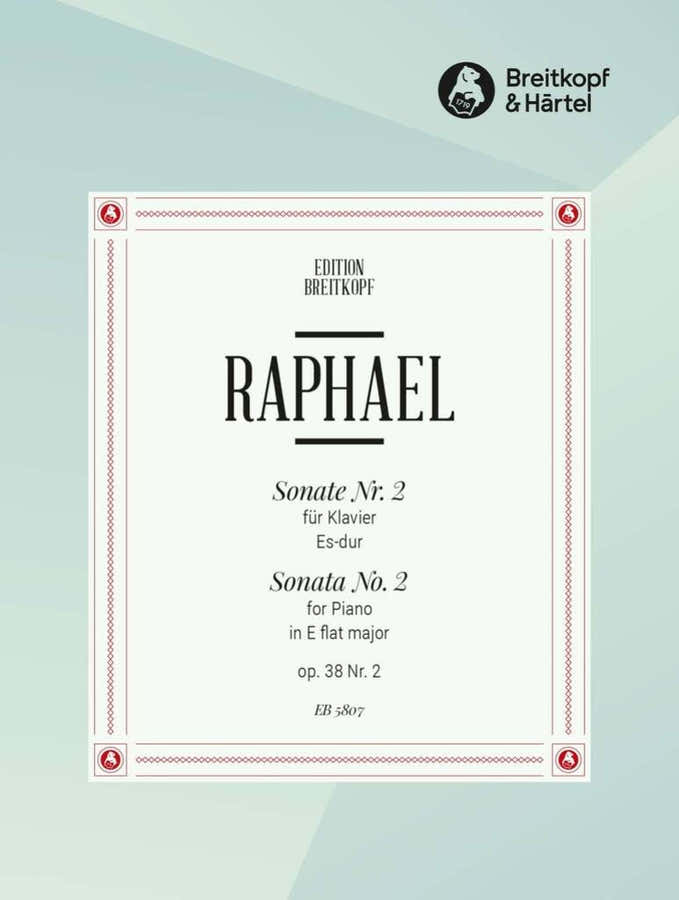 Raphael Gunter - Sonate Nr. 2 Es-Dur Op. 38/2 - Piano