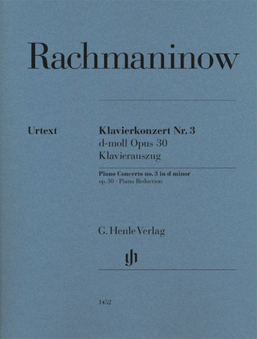 Rachmaninov S. - Concerto Pour Piano N°3 Re Mineur Op.30 - Redução para Piano