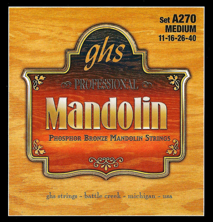 MANDOLIN POSPHOR BRONZE MEDIUM 11-16-26-40