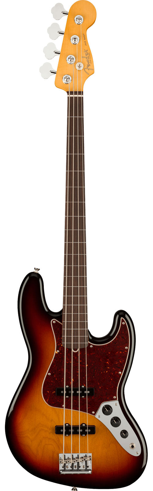 Jazz Bass Fl American Professional II Rw Sunburst de 3 cores
